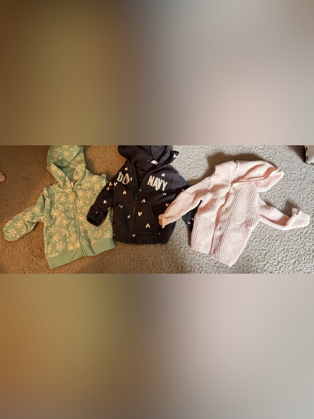 Lightweight sweatshirts girls 6 months